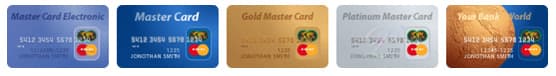 Оплата банковскими картами MasterCard в интернет-магазине Posteleon.ru